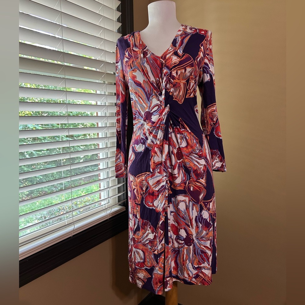 Tommy Bahama Multicolor Long Sleeve Dress